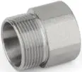 RACCORDO 24x19-1/2" F CROMATO