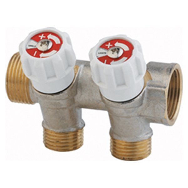 COLLETTORE C/RUBINETTI 5250-2