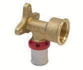 CURVA MULTISTRATO A PRESSARE 1/2"x18 FLANGIATA