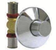 RUBINETTO INCASSO ø 16 C/CAPPUCCIO