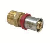 RACCORDO 3/4"x26 M MULTISTRATO A PRESSARE