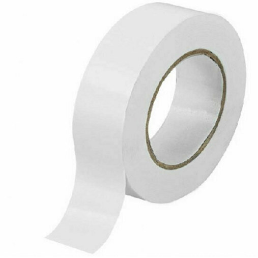 NASTRO ISOLANTE BIANCO cm 1,7x18,3 MT-sp 0,13 mm x ELETTRICISTI ALTA TEMPERATURA