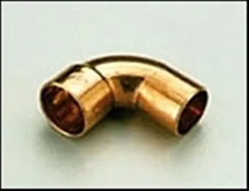 GOMITO RAME SALD. ø 28x90° MF